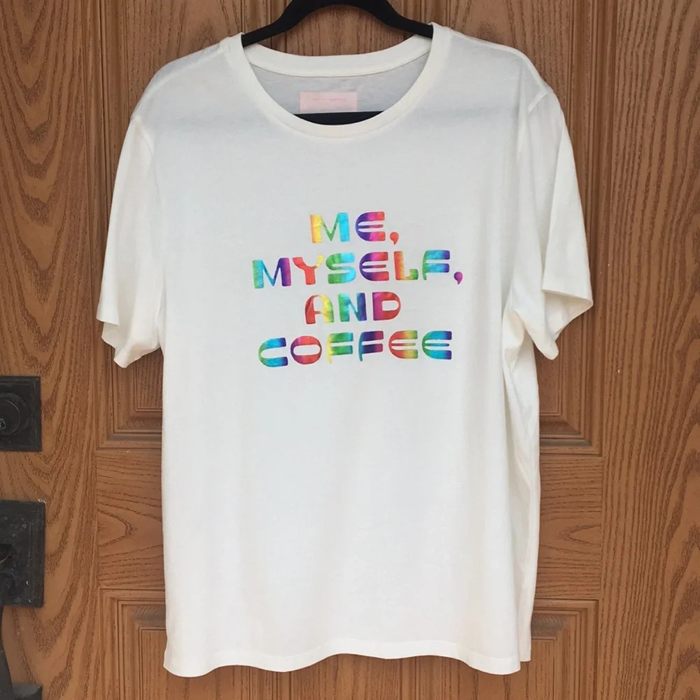 NEW Ban..do Me myself and Coffee Tee